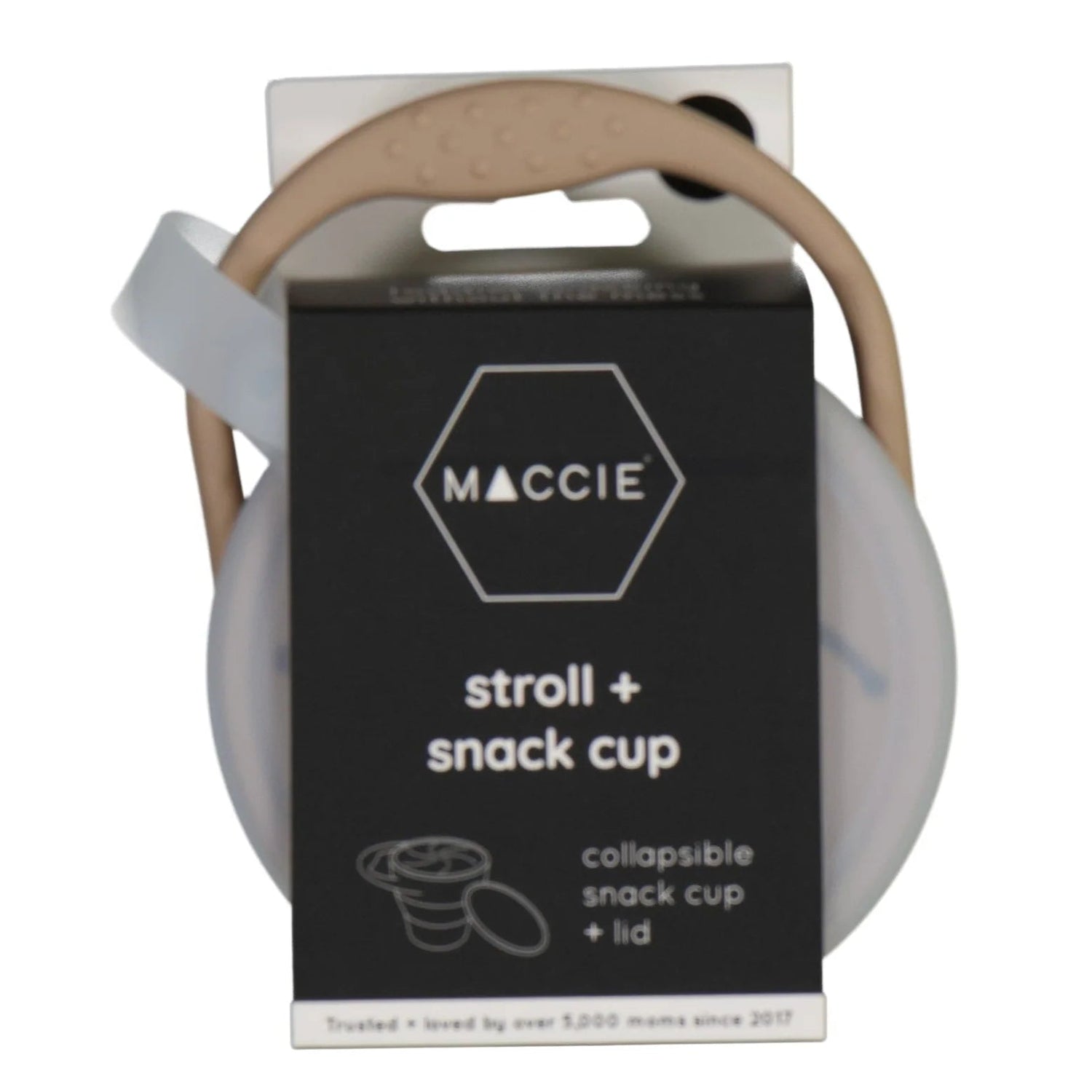 Stroll + Snack Cup | Taupe