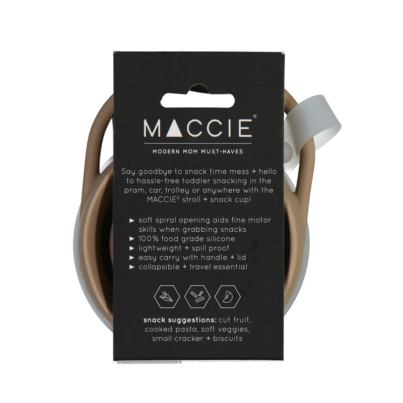 Stroll + Snack Cup | Taupe