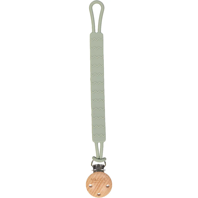 Silicone Dummy Clip | Sage Green