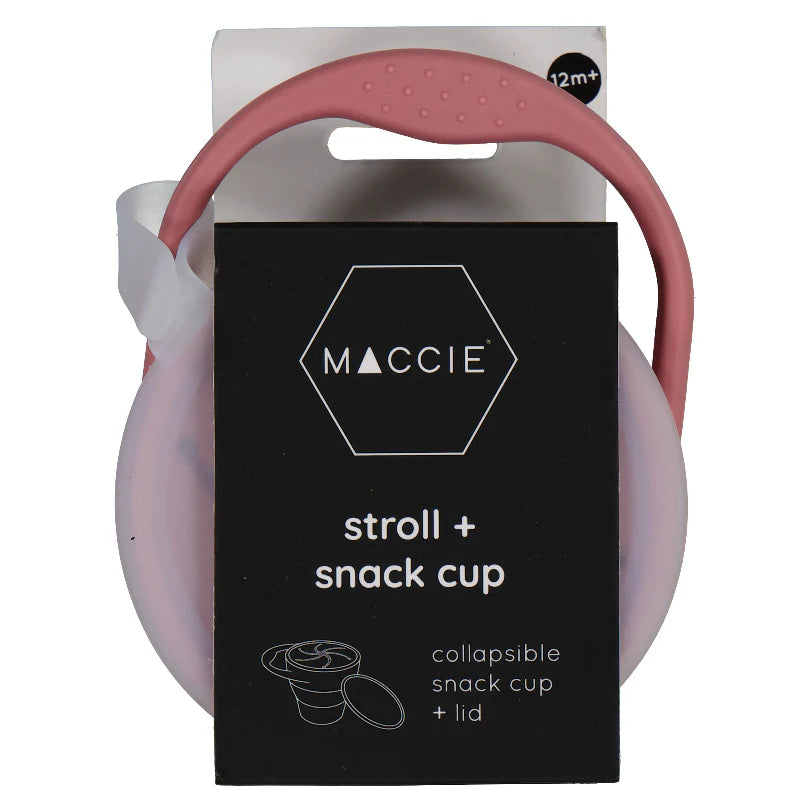 Stroll + Snack Cup | Rose Pink