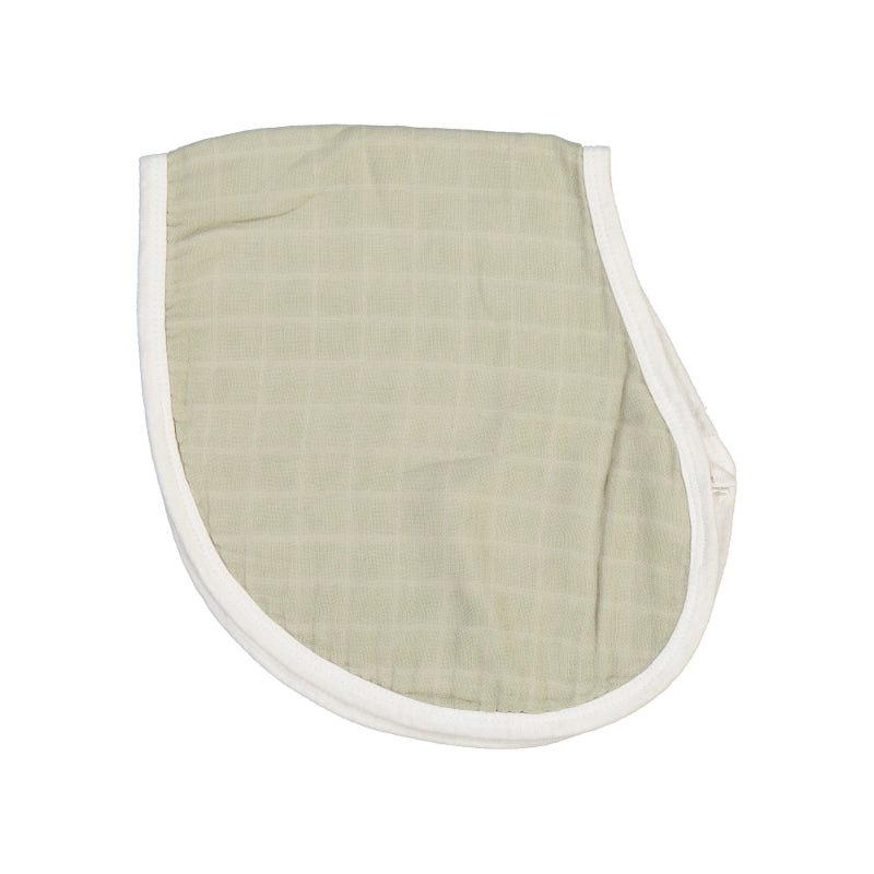 2-in-1 Burp Cloth + Bibs | Secret Garden + Sage