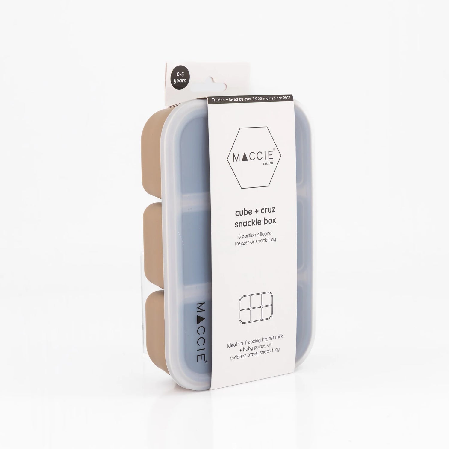 Cube + Cruz Freezer Tray | Taupe