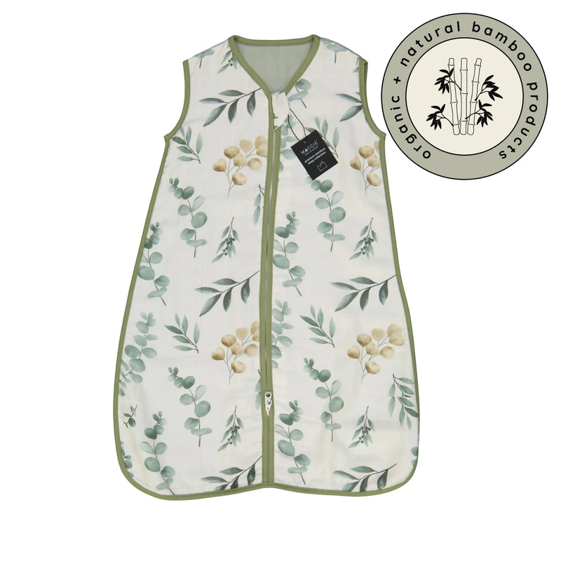 Summer Sleep Sack | Green Leaves