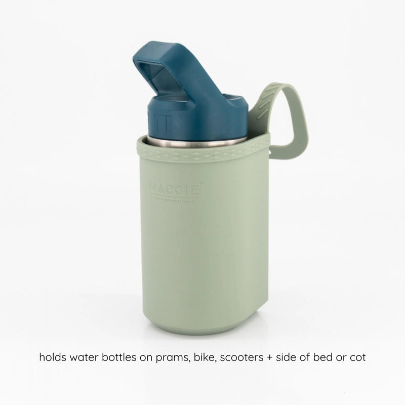 Stroll + Sip Cup Holder | Blue Grey
