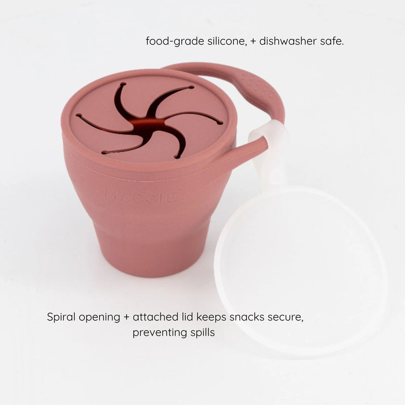 Stroll + Snack Cup | Rose Pink