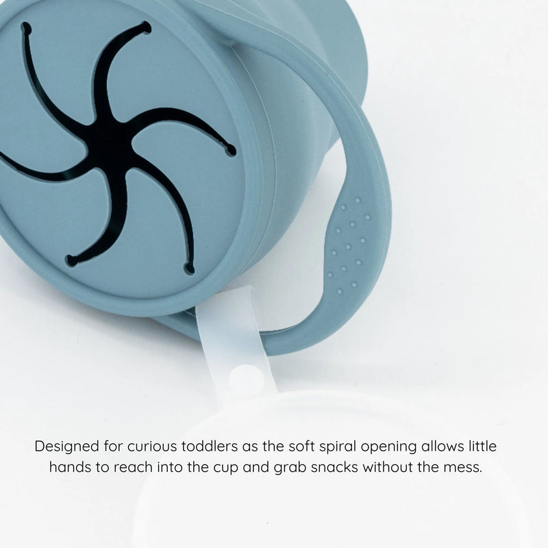 Stroll + Snack Cup | Baby Blue