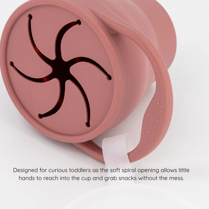 Stroll + Snack Cup | Rose Pink