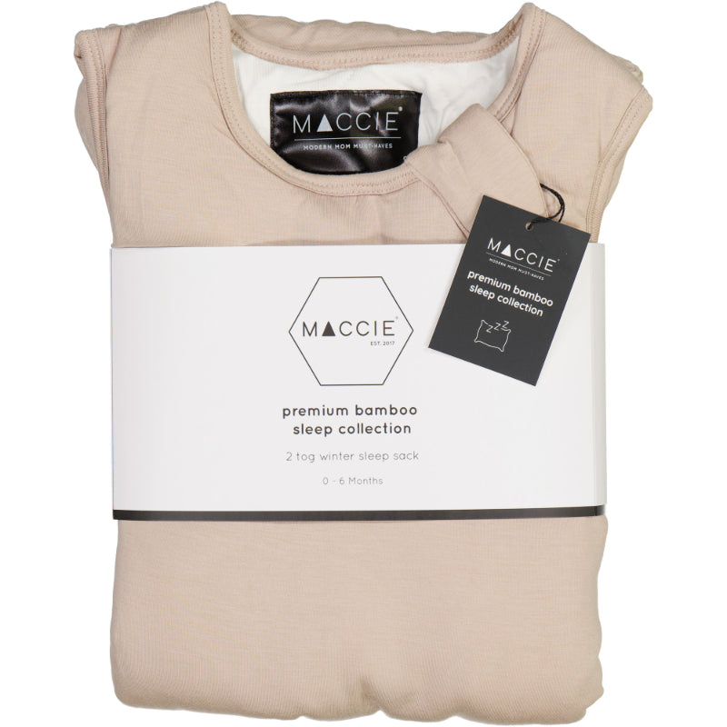 Bamboo Winter Sleep Sack | Oatmeal Beige