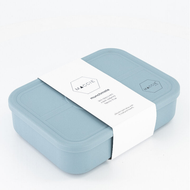 Munchmate Silicone Lunch Box (5 Compartments) | Blue