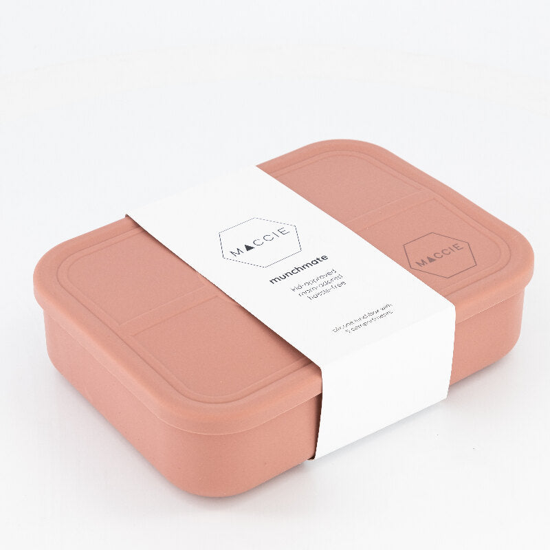 Munchmate Silicone Lunch Box (5 Compartments) | Pink