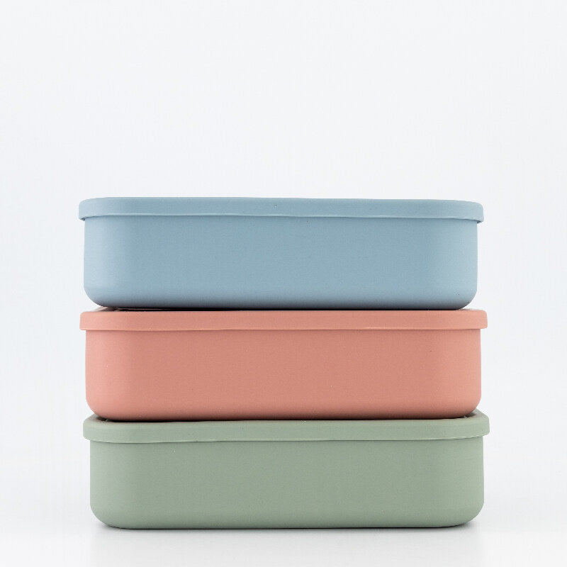 Munchmate Silicone Lunch Box (5 Compartments) | Blue