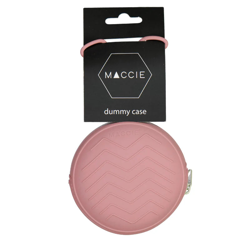 Grab & Go Silicone Pacifier Case | Rose Pink