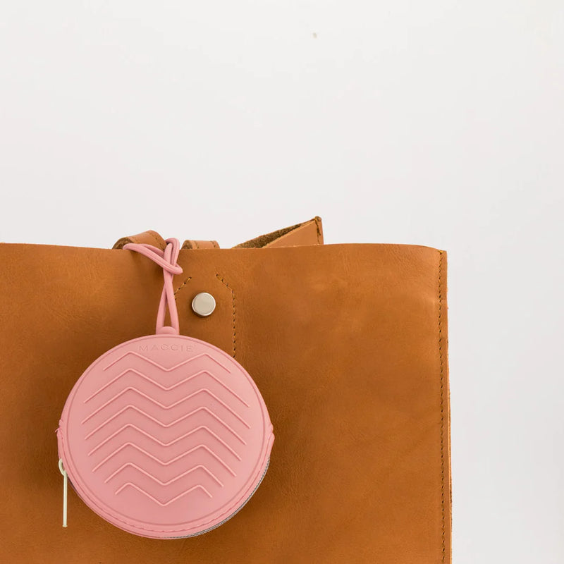 Grab & Go Silicone Pacifier Case | Rose Pink