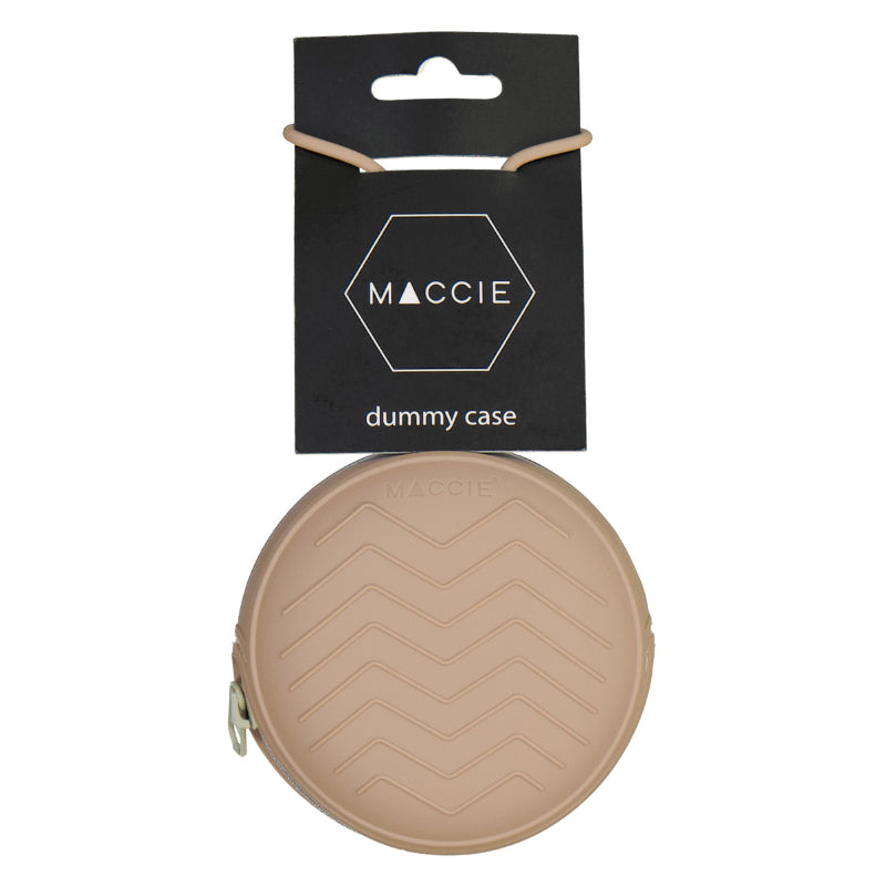 Grab & Go Silicone Pacifier Case | Beige