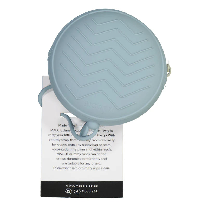 Grab & Go Silicone Pacifier Case | Light Blue