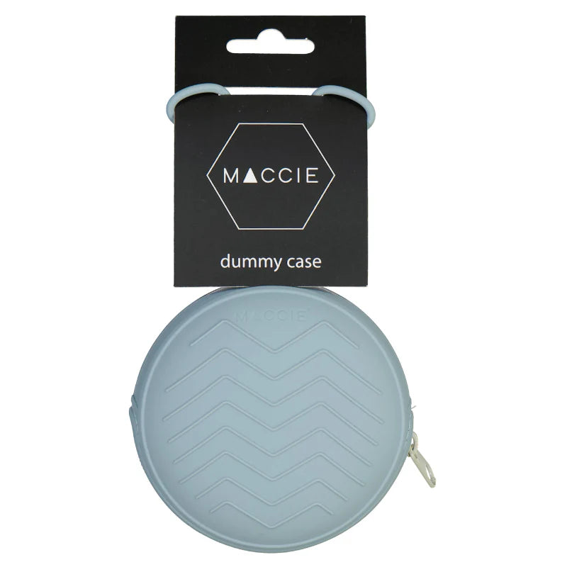 Grab & Go Silicone Pacifier Case | Light Blue