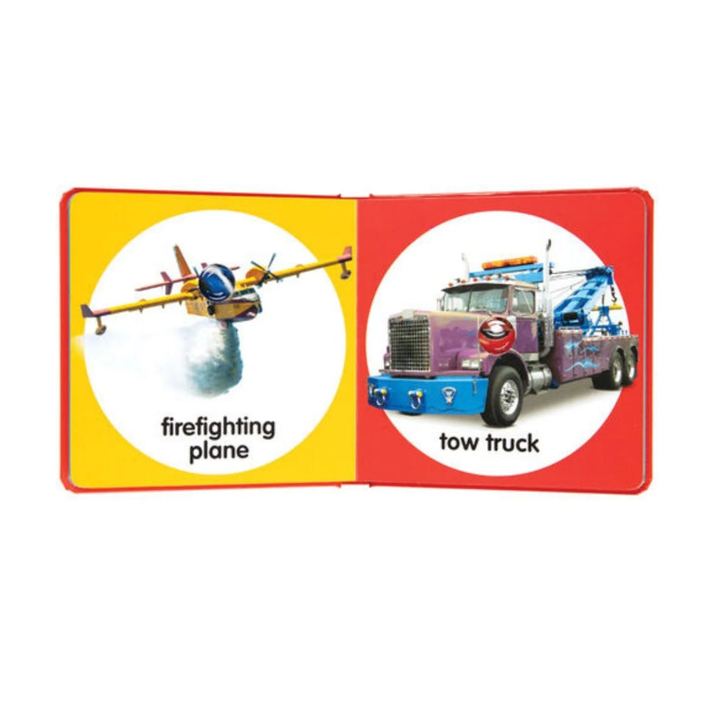 Poke a Dot Tag Along Vehicles Book