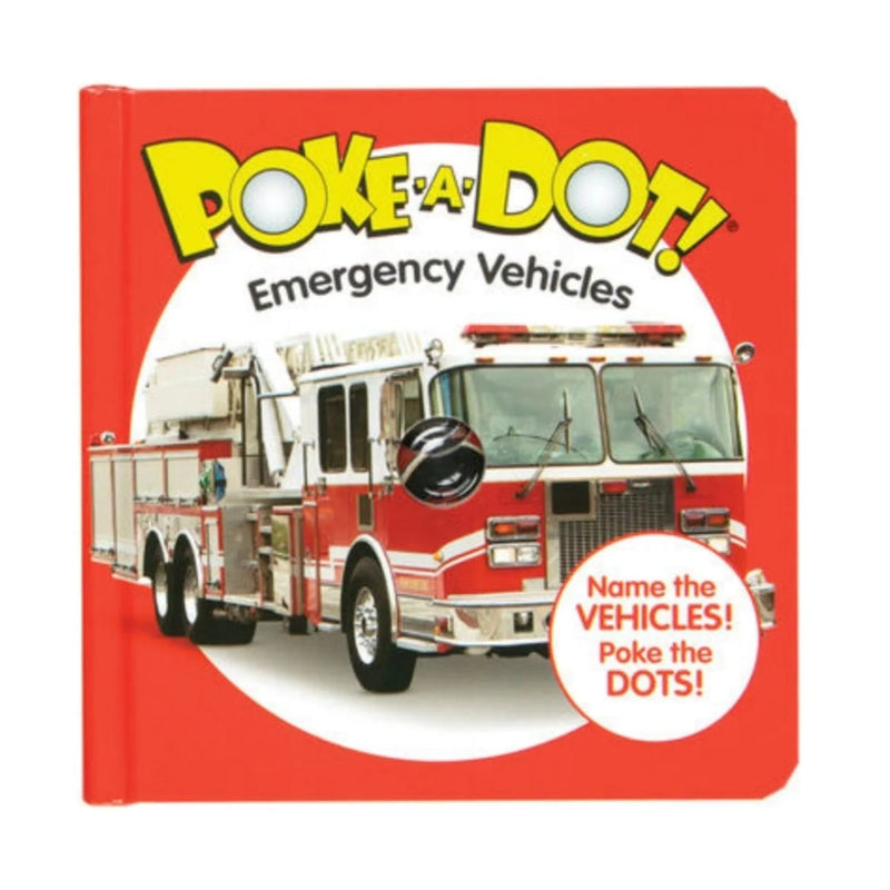 Poke a Dot Tag Along Vehicles Book