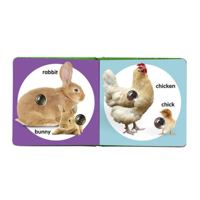 Poke a Dot Tag Along Farm Book