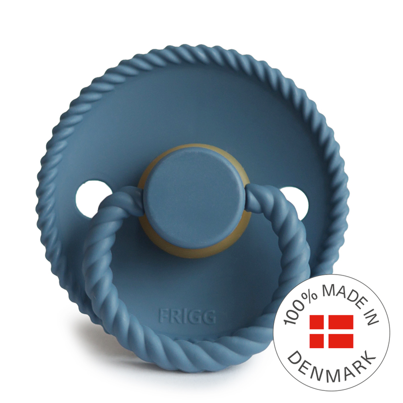 FRIGG Rope - Round Latex Pacifier - Ocean View