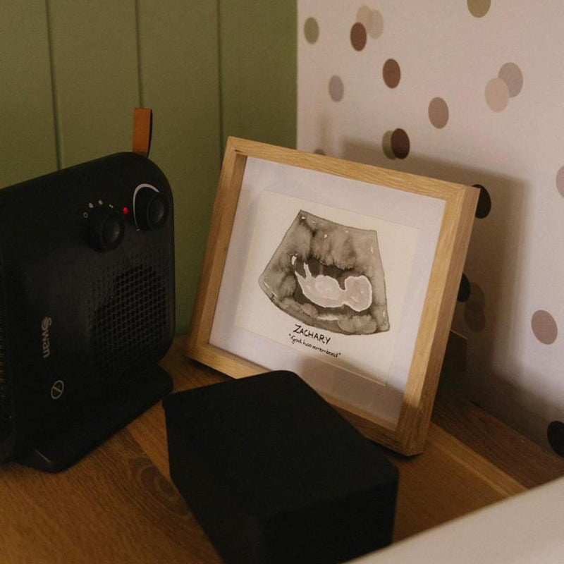 Sonogram Art Piece