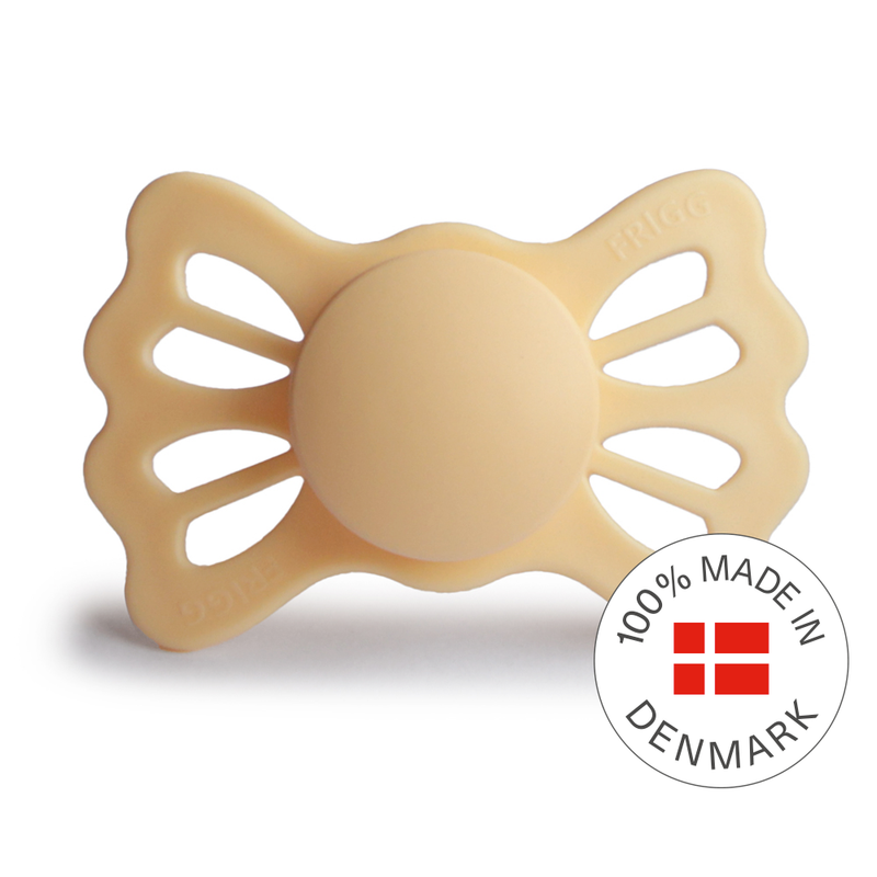 FRIGG Lucky - Pale Daffodil - Symmetrical Silicone Pacifier (Copy)