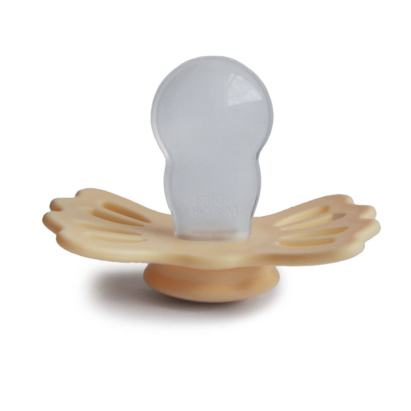 FRIGG Lucky - Pale Daffodil - Symmetrical Silicone Pacifier (Copy)