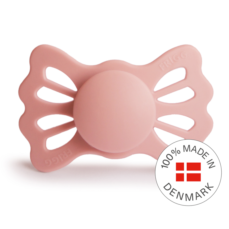 FRIGG Lucky - Pretty in Peach - Symmetrical Silicone Pacifier