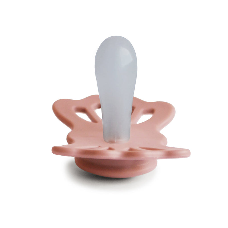 FRIGG Lucky - Pretty in Peach - Symmetrical Silicone Pacifier