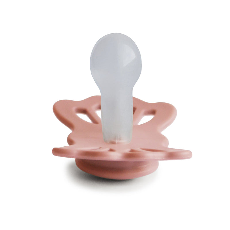 FRIGG Lucky - Pretty in Peach - Symmetrical Silicone Pacifier