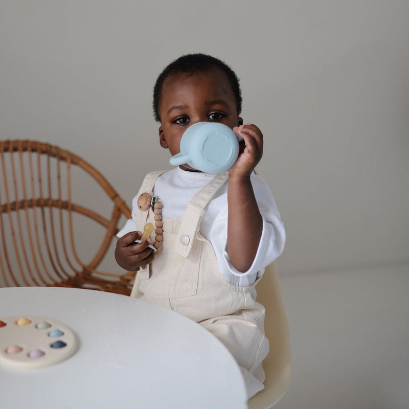 Silicone Training Cup & Straw