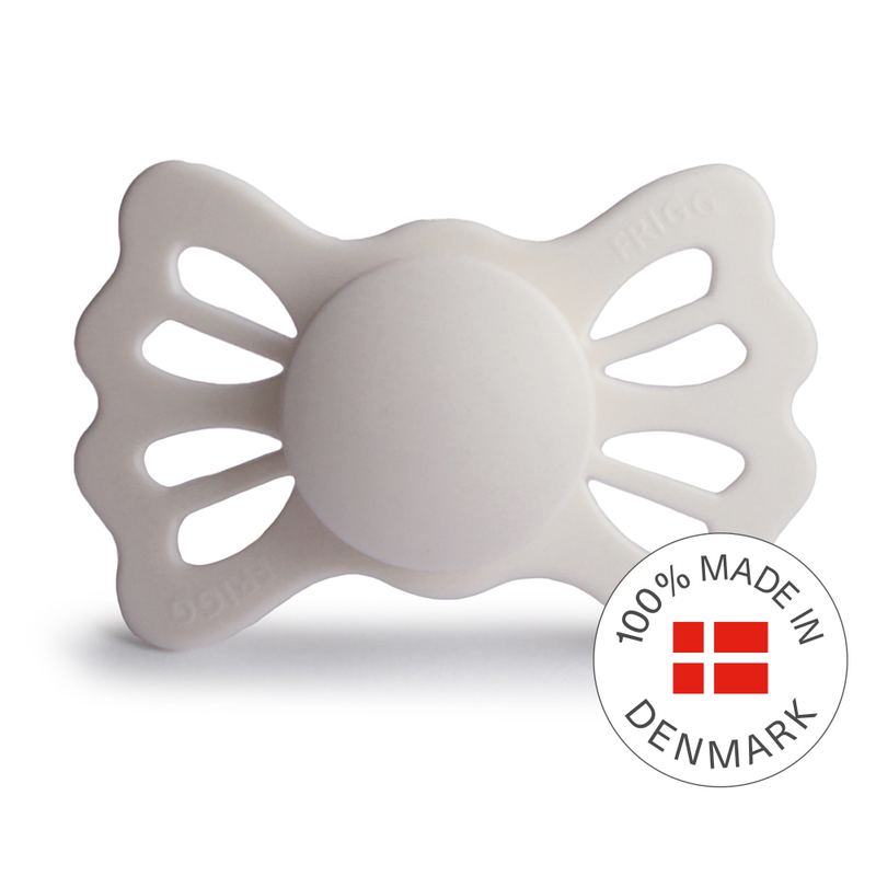 FRIGG Lucky - Silver Gray - Symmetrical Silicone Pacifier