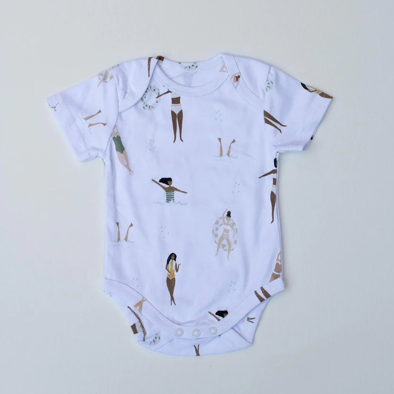 Organic Cotton Short Sleeve Babygrow