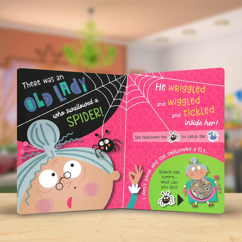There Was an Old Lady Who Swallowed a Fly by Alexander Cox Board Book Book