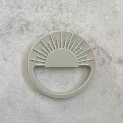 Silicone Sunshine Teether | Grey