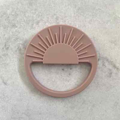 Silicone Sunshine Teether | Pink