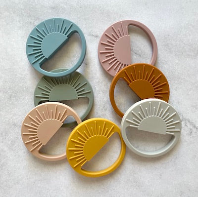 Silicone Sunshine Teether | Olive