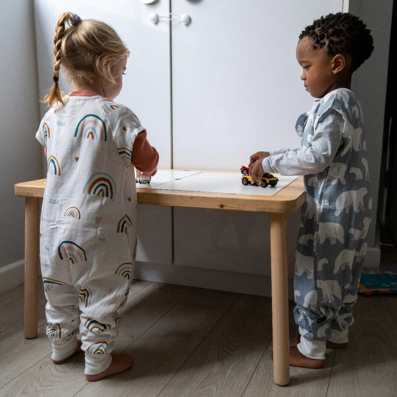 Bamboo Sleep Suit | Rainbow
