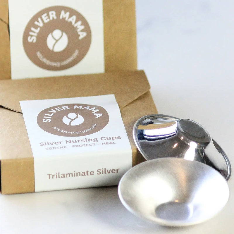 Nipple Cups in 999 Plated Silver