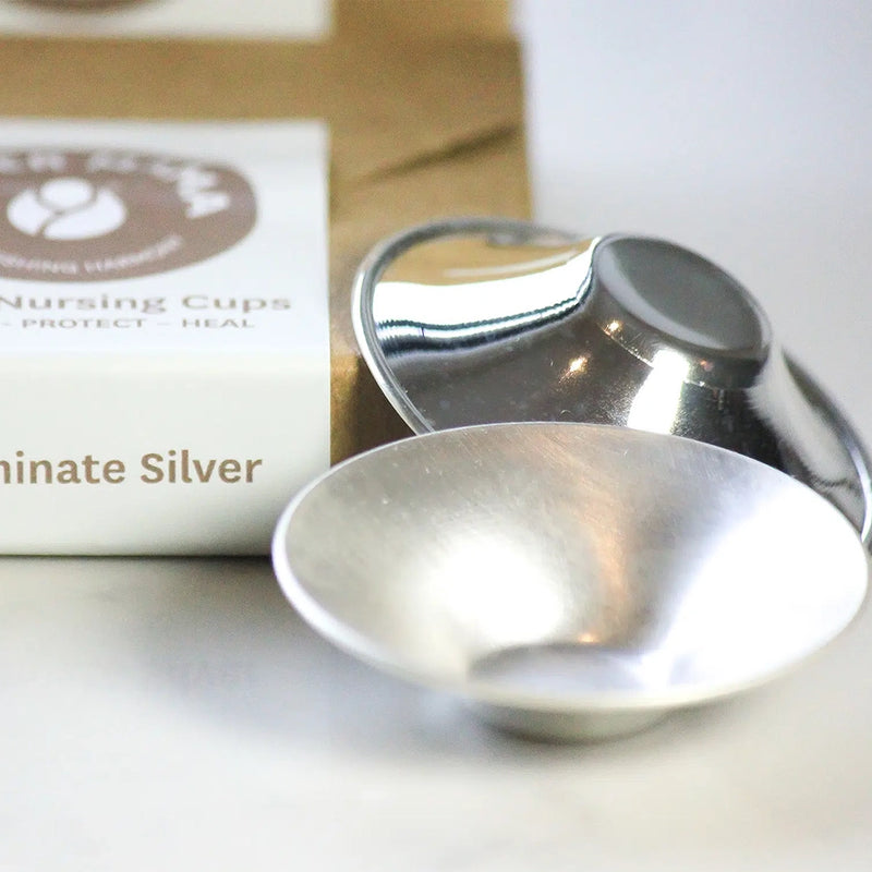 Nipple Cups in 999 Plated Silver
