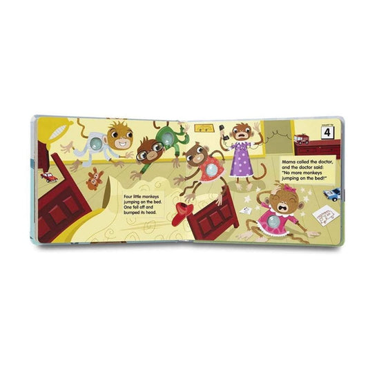 Poke-A-Dot 10 Little Monkeys