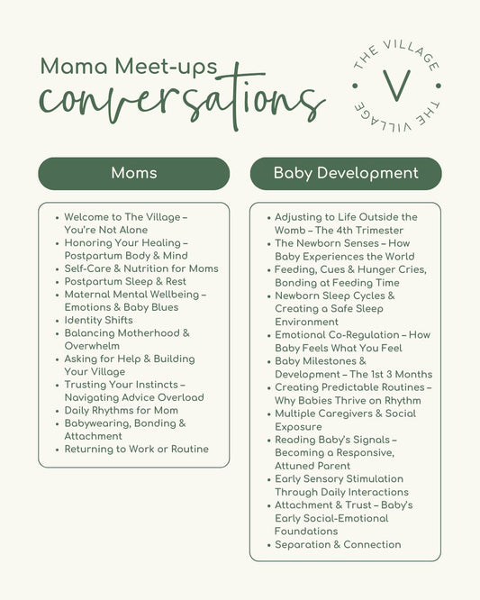 Mama Meet-Ups - 8 Week Course with Yolind Noel