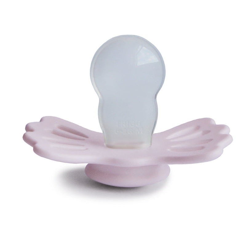 FRIGG Lucky - White Lilac - Symmetrical Silicone Pacifier