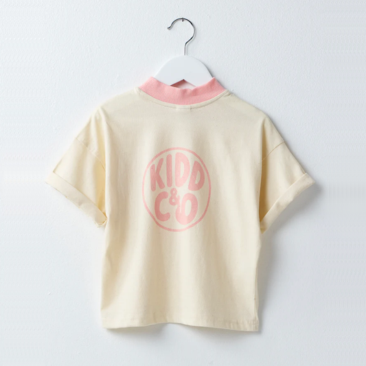 Oversized Tee | Pink