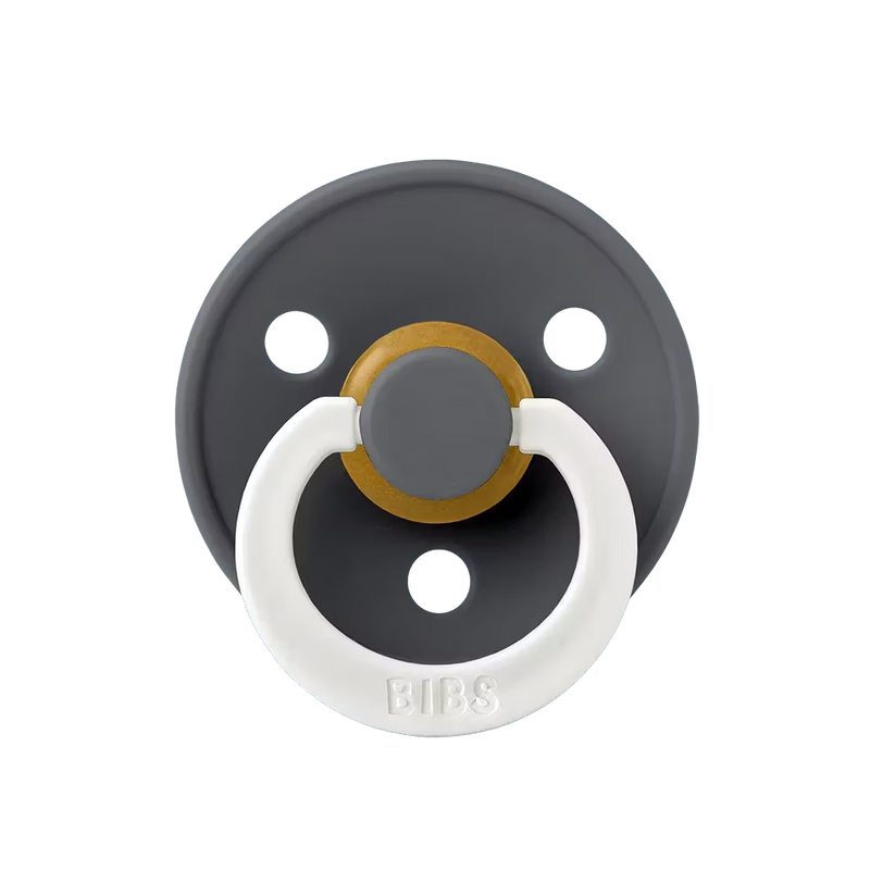BIBS Colour GLOW Pacifier 1 Pack | Iron