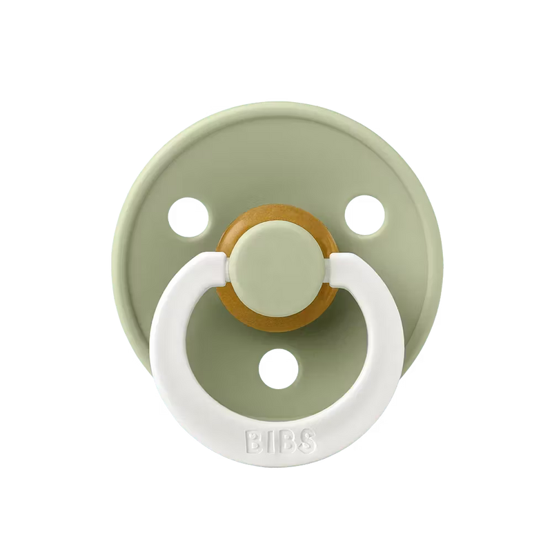 BIBS Colour GLOW Pacifier 1 Pack | Sage