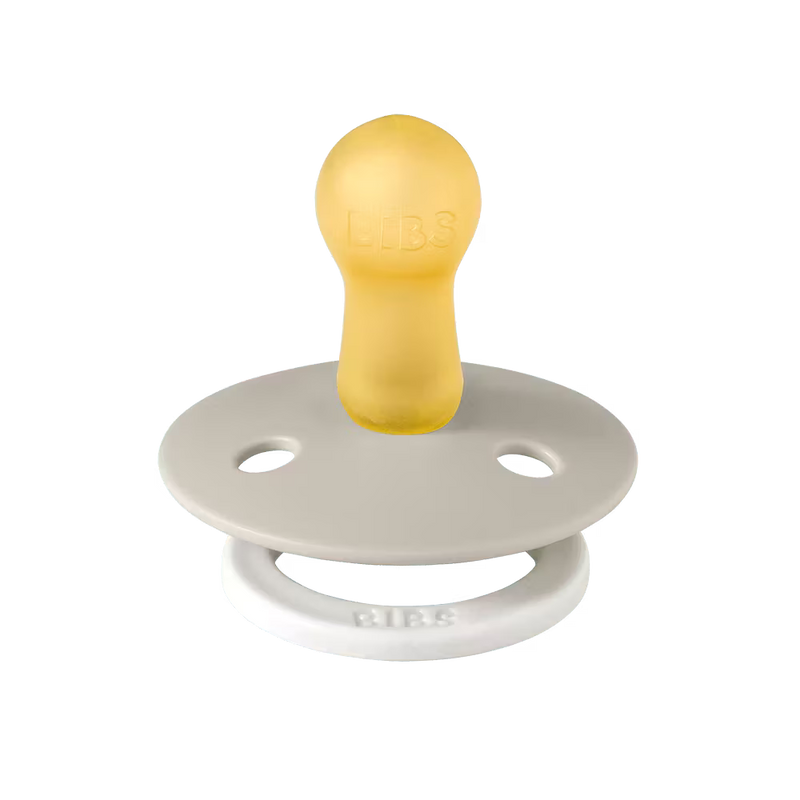 BIBS Colour GLOW Pacifier 1 Pack | Sand