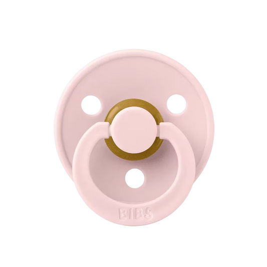 BIBS Colour Pacifiers 2 Pack | Blossom / Dusky Lilac