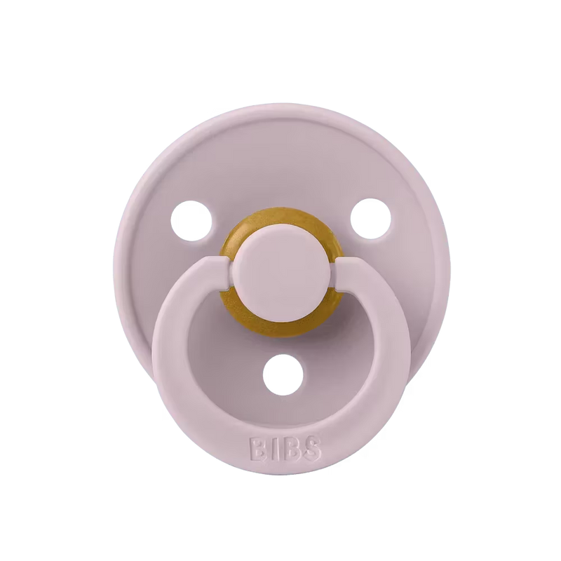 BIBS Colour Pacifiers 2 Pack | Blossom / Dusky Lilac