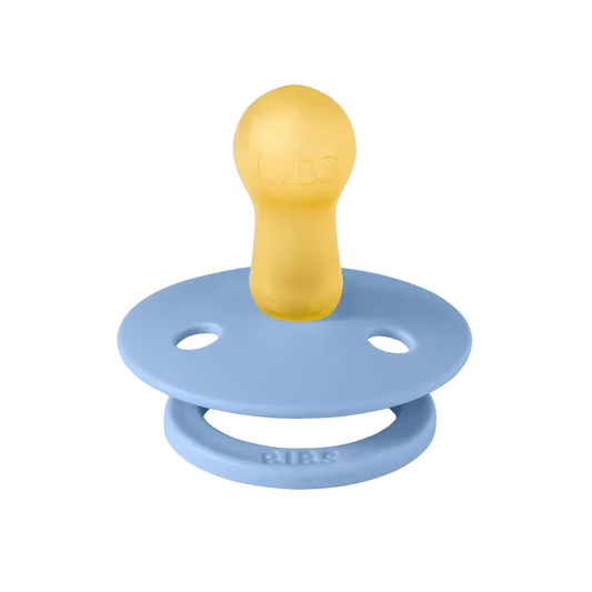 BIBS Colour Pacifiers 2 Pack | Sky Blue / Baby Blue